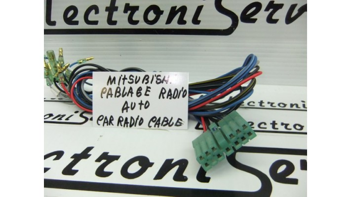  Mitsubishi car radio wiring harness